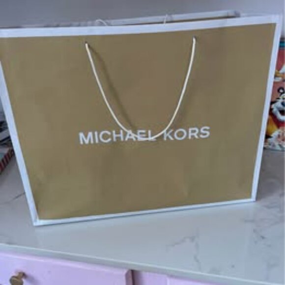 Michael Kors Jet Set Large Color Block Signature Logo Tote Bag - Picture 3 of 5